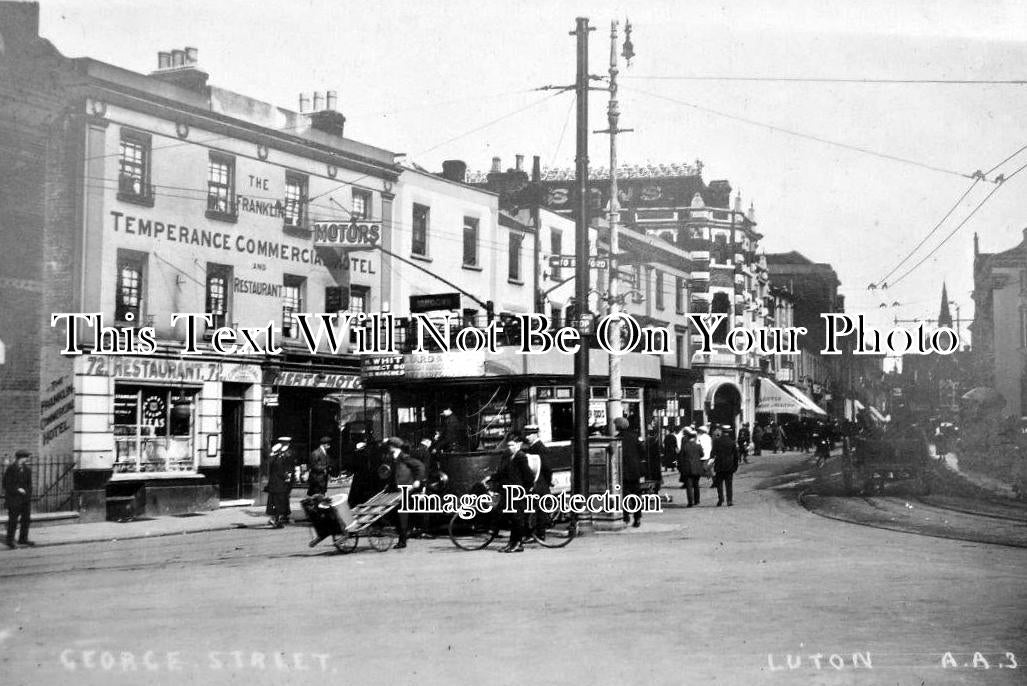 BF 122 - George Street, Luton, Bedfordshire c1910