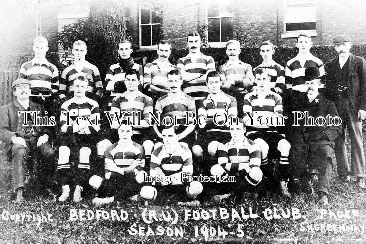 BF 1226 - Bedford Blues Rugby Union Football Club, Bedfordshire 1904