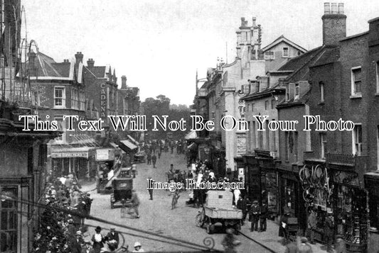 BF 1235 - High Street, Bedford, Bedfordshire c1924