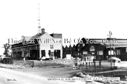 BF 1244 - Station HQ Entrance, RAF Cardington, Bedfordshire