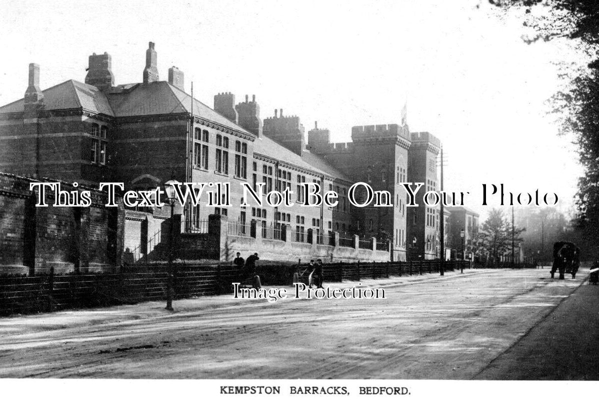 BF 1258 - Kempston Barracks, Bedford, Bedfordshire c1910