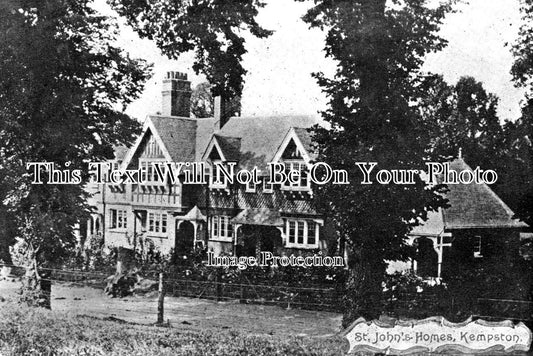 BF 1264 - St Johns Homes, Kempston, Bedford, Bedfordshire c1903