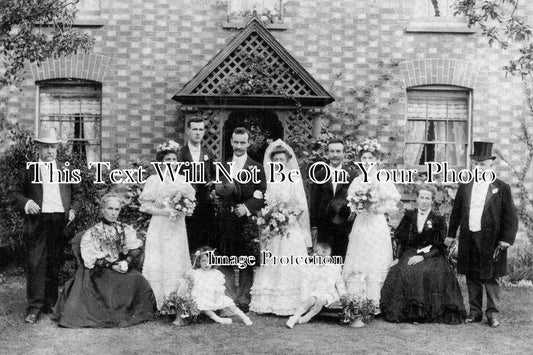 BF 1274 - Kempston Wedding, Bedford, Bedfordshire c1906