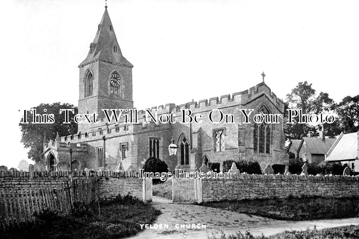 BF 1281 - Yelden Church, Bedfordshire c1929