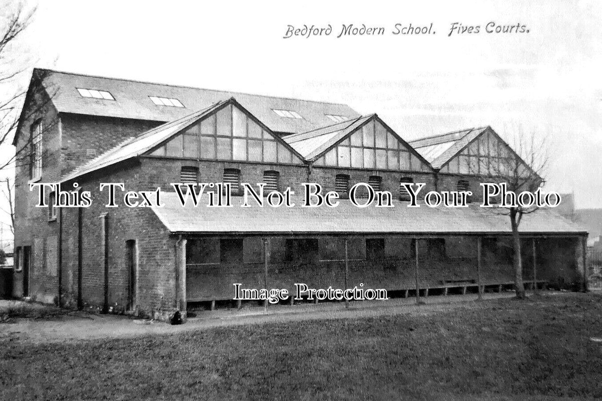 BF 1308 - Five Courts, Bedford Modern School, Bedfordshire