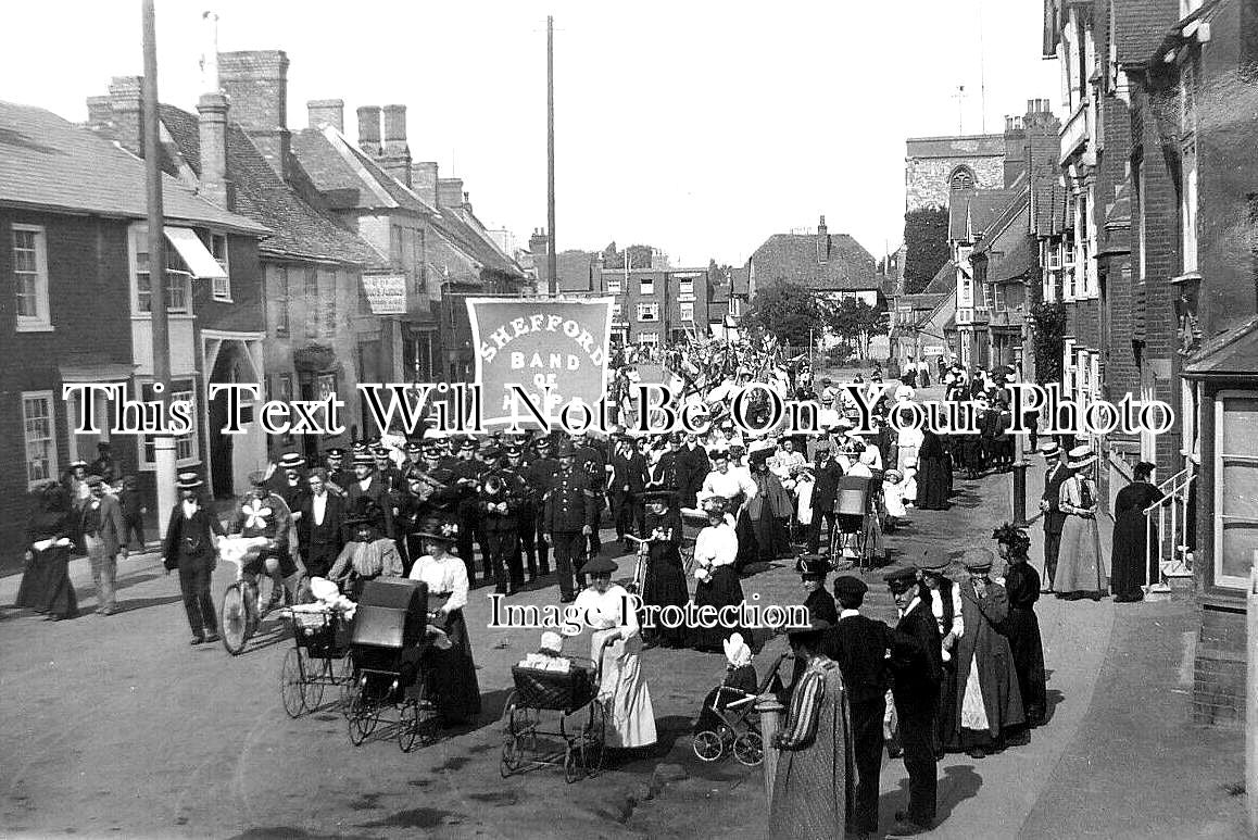 BF 1311 - Band Of Hope Street March, Shefford, Bedfordshire