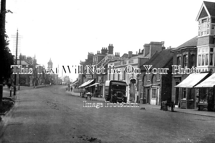 BF 1334 - The Saracens Head Hotel, High Street, Dunstable, Bedfordshire c1926