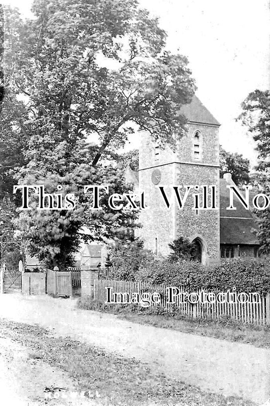 BF 1335 - Holwell Church, Bedfordshire c1908