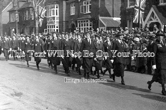 BF 1363 - Women Service Wrens Parade, Bedford, Bedfordshire WW2