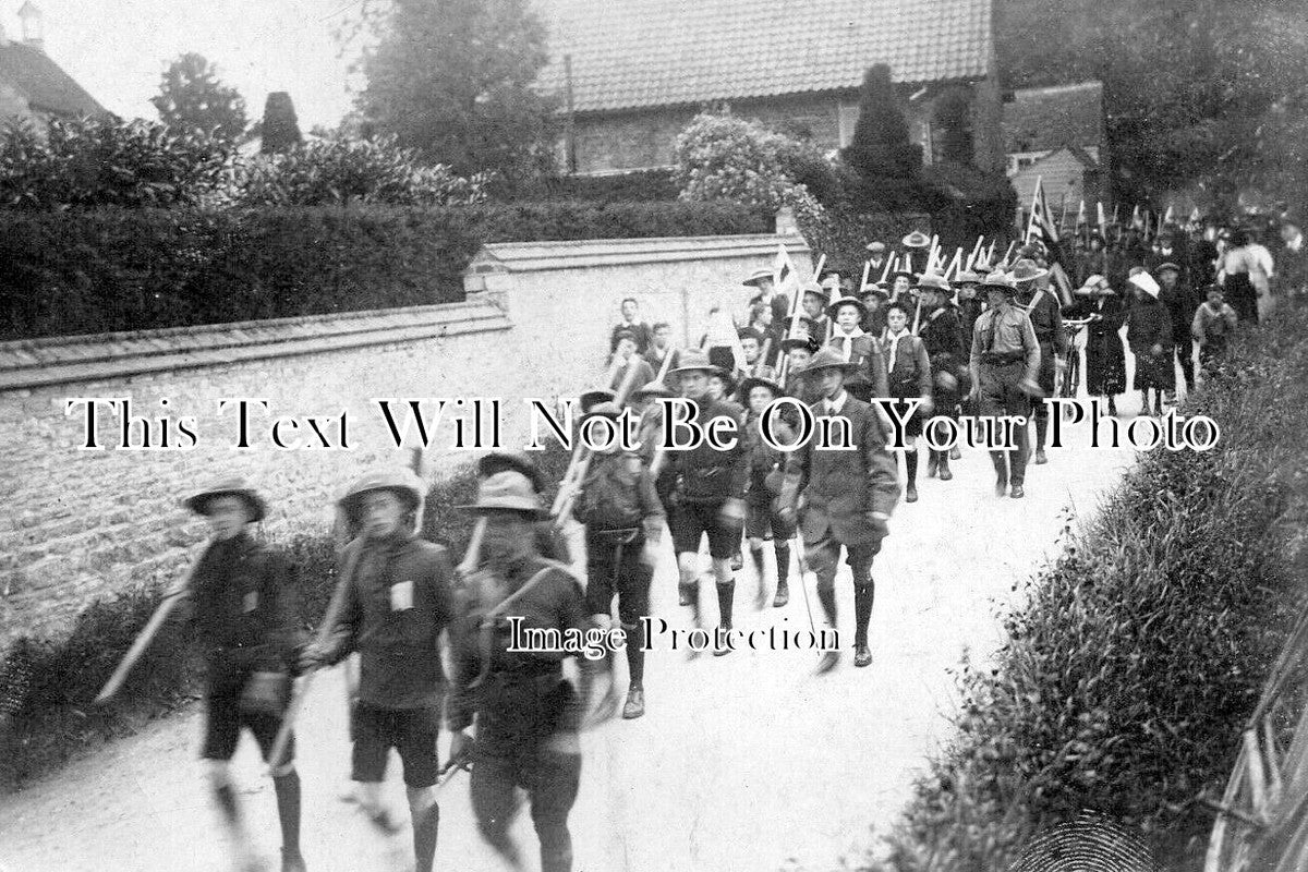 BF 1447 - Boy Scouts At Sharnbrook, Bedfordshire