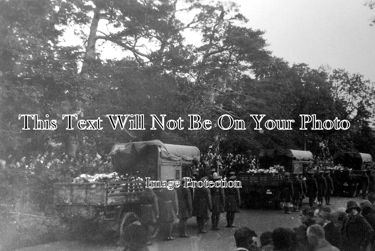 BF 1466 - R101 Airship Disaster Funeral Procession, Cardington 1930