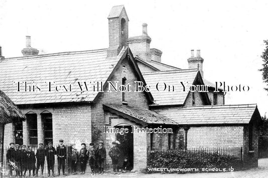 BF 1557 - Wrestlingworth School, Bedfordshire