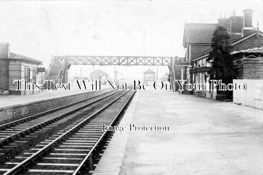 BF 162 - Leagrave Railway Station, Bedfordshire c1907