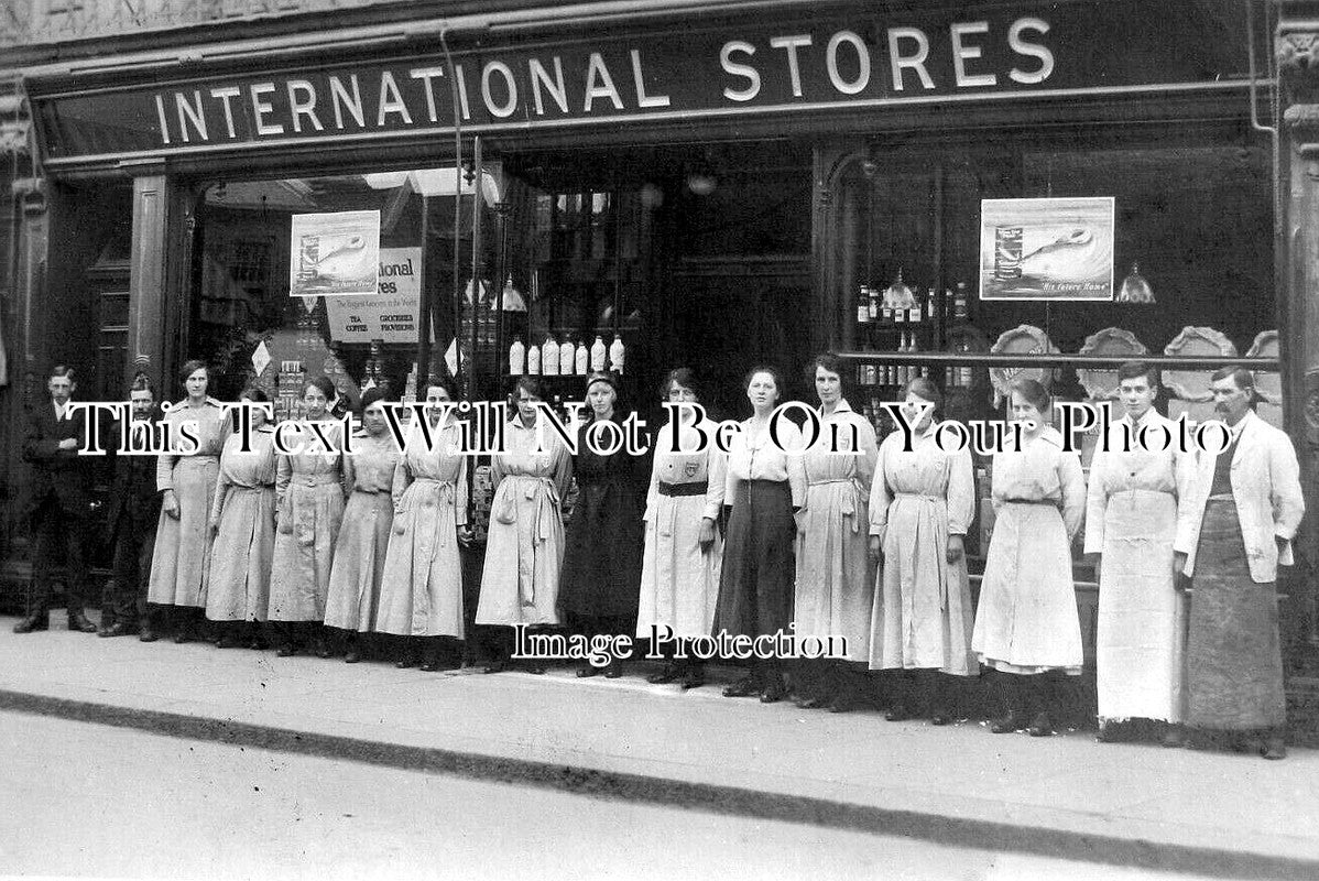 BF 1642 - International Stores, Bedford, Bedfordshire c1918