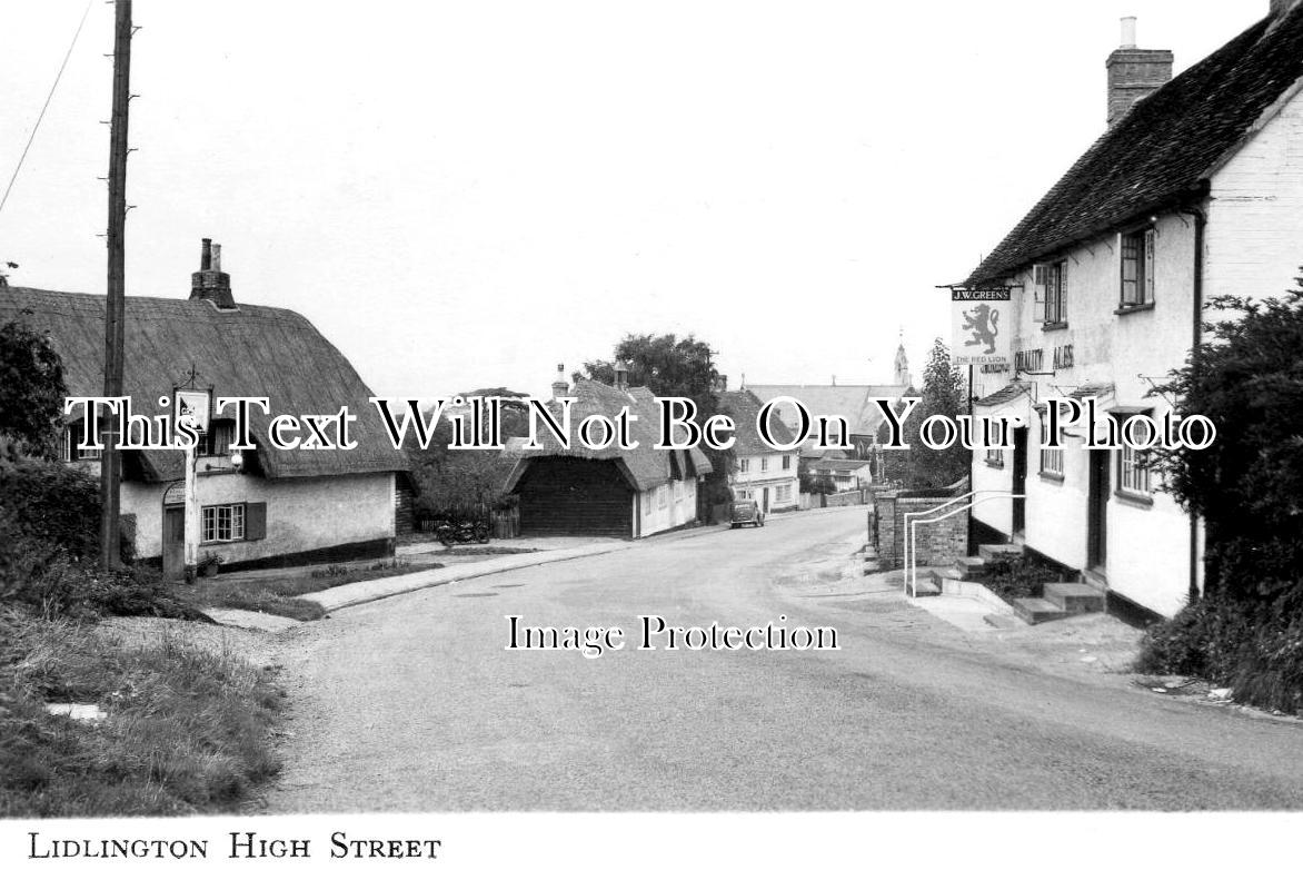 BF 1675 - High Street, Lidlington, Bedfordshire c1951
