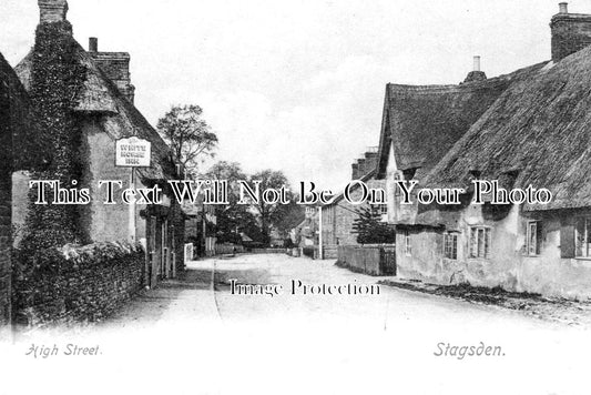 BF 1694 - The White Horse Inn Pub, High Street, Stagsden, Bedfordshire