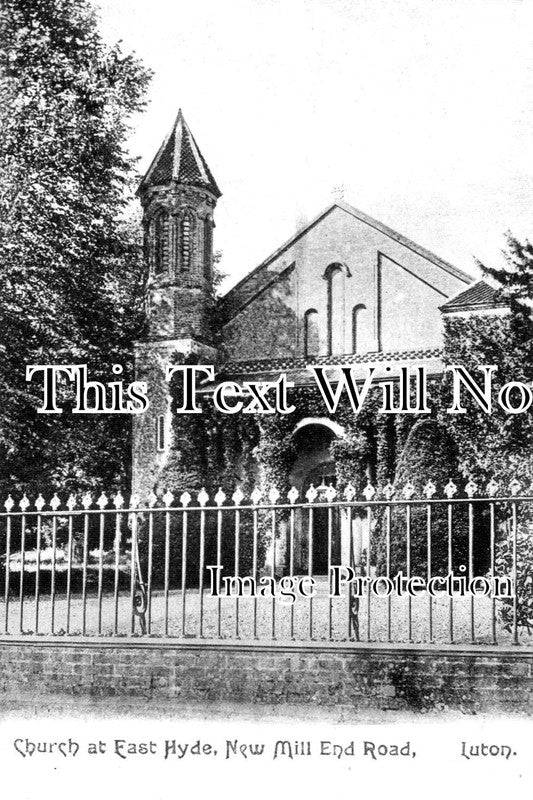 BF 1695 - Church At East Hyde, New Mill End Road, Luton, Bedfordshire
