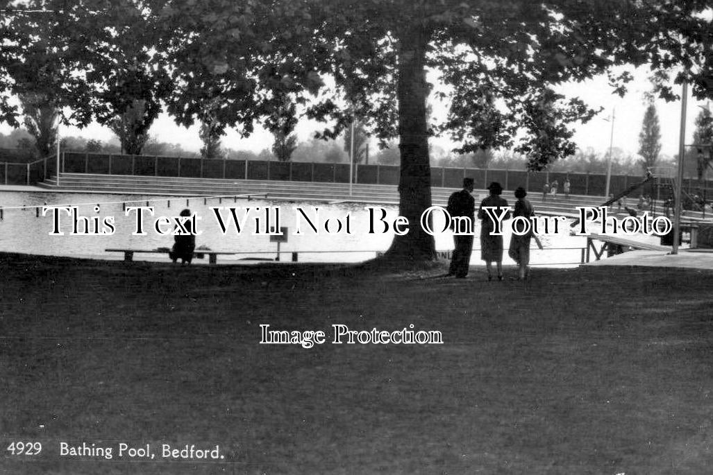 BF 1721 - Bathing Pool, Bedford, Bedfordshire