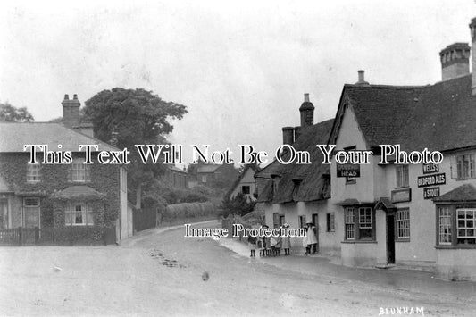 BF 175 - Queens Head Pub, Blunham, Bedfordshire c1912