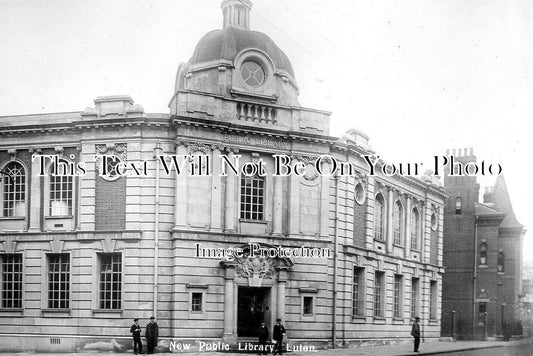 BF 1771 - The New Public Library, Luton, Bedfordshire