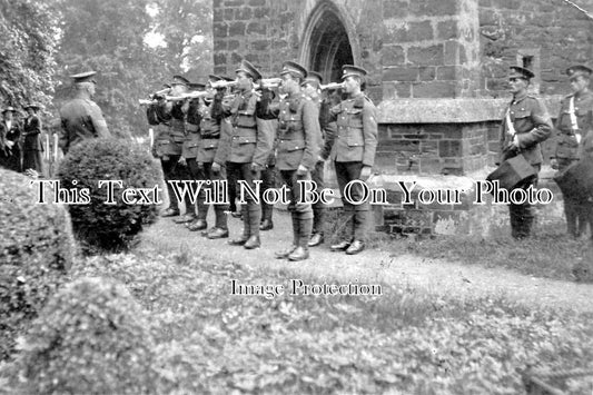 BF 182 - Military At Eversholt Church, Bedfordshire