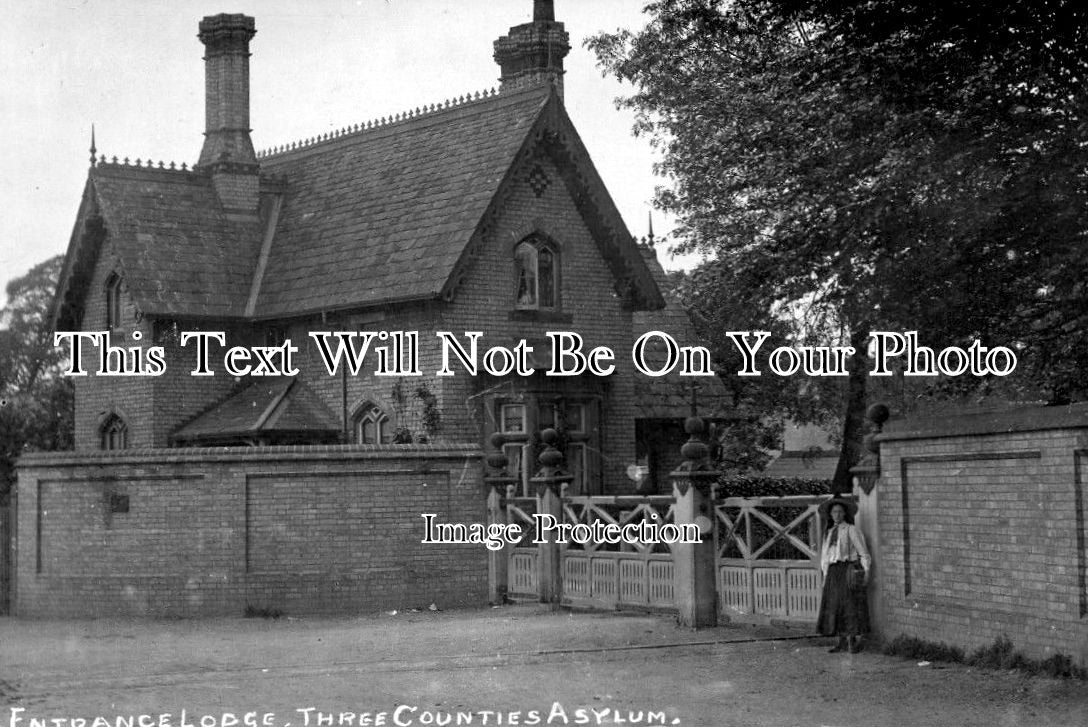 BF 209 - Entrance Lodge, Three Counties Asylum, Bedfordshire c1920