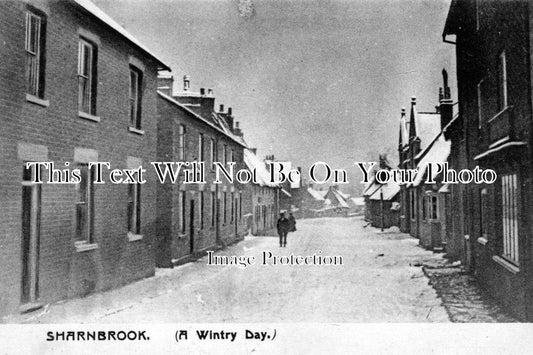 BF 215 - A Wintery Day, Sharnbrook, Bedfordshire