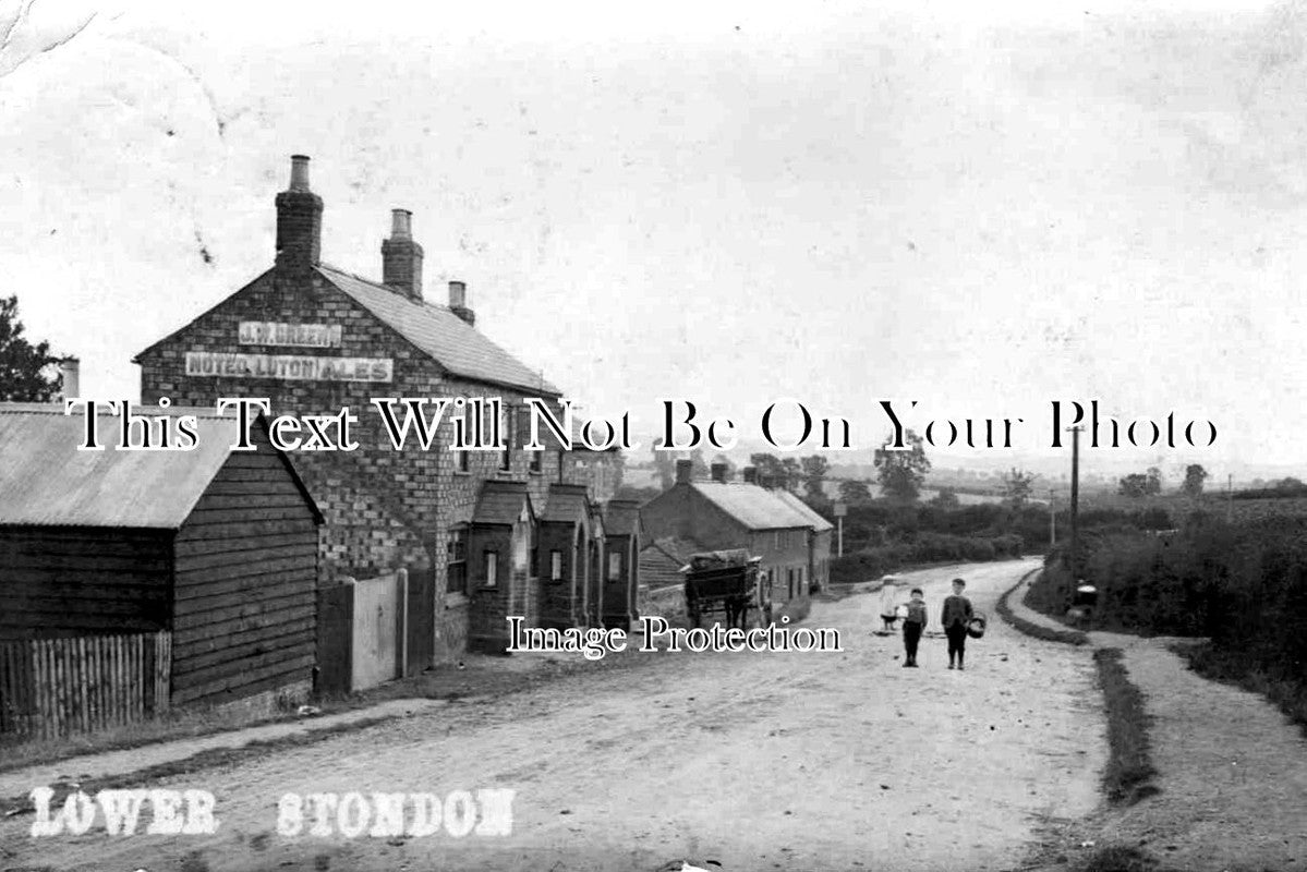 BF 234 - Red Lion Pub, Lower Stondon, Bedfordshire c1908
