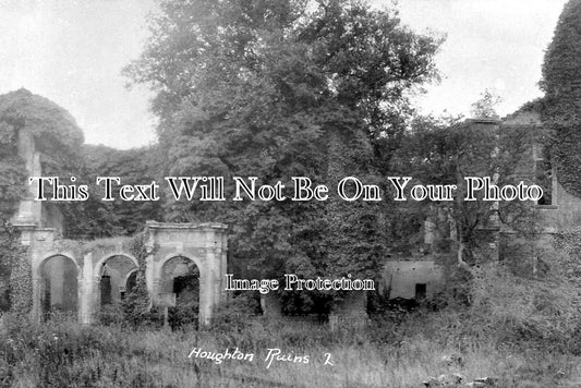 BF 236 - Overgrown Ruins, Houghton House, Ampthill, Bedfordshire