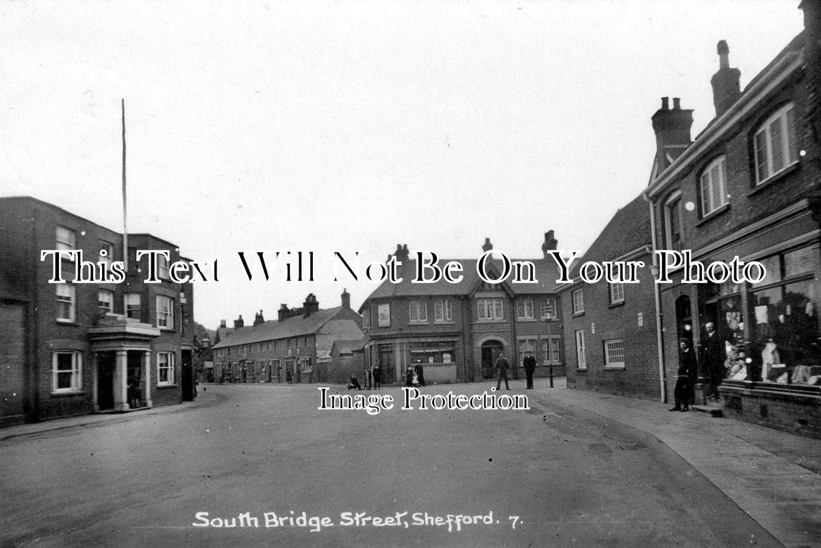 BF 265 - South Bridge Street, Shefford, Bedfordshire c1912