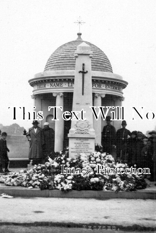 BF 305 - Kempston War Memorial, Bedfordshire