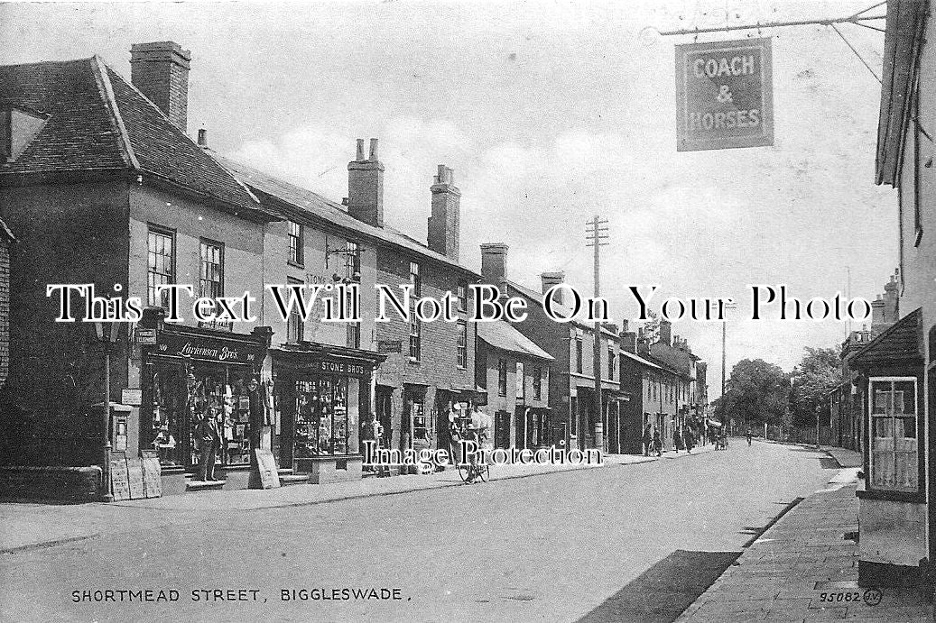 BF 318 - Shortmead Street, Biggleswade, Bedfordshire c1926