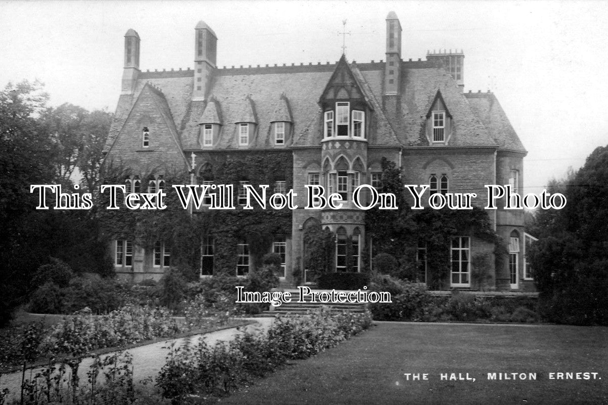 BF 319 - Milton Ernest Hall, Bedfordshire c1920