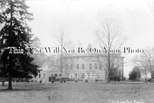 BF 324 - Caddington Hall, Markyate, Bedfordshire c1907