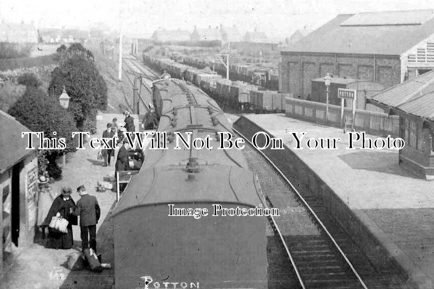 BF 365 - Potton Railway Station, Bedfordshire