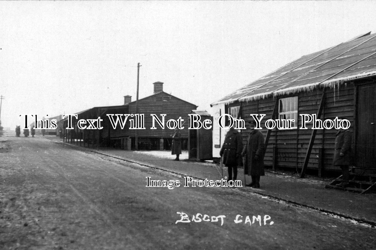 BF 4 - Biscot Camp near Luton. Icicles, Bedfordshire c1915