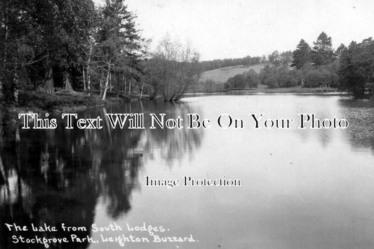 BF 457 - Lake From South Lodges, Stockgrove Park, Leighton Buzzard, Bedfordshire c1936