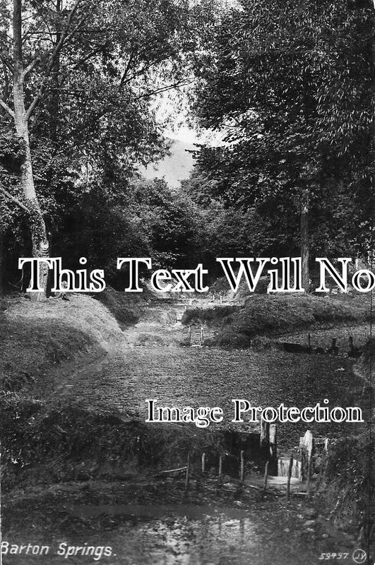 BF 523 - Barton Springs, Barton Le Cley, Bedfordshire c1910