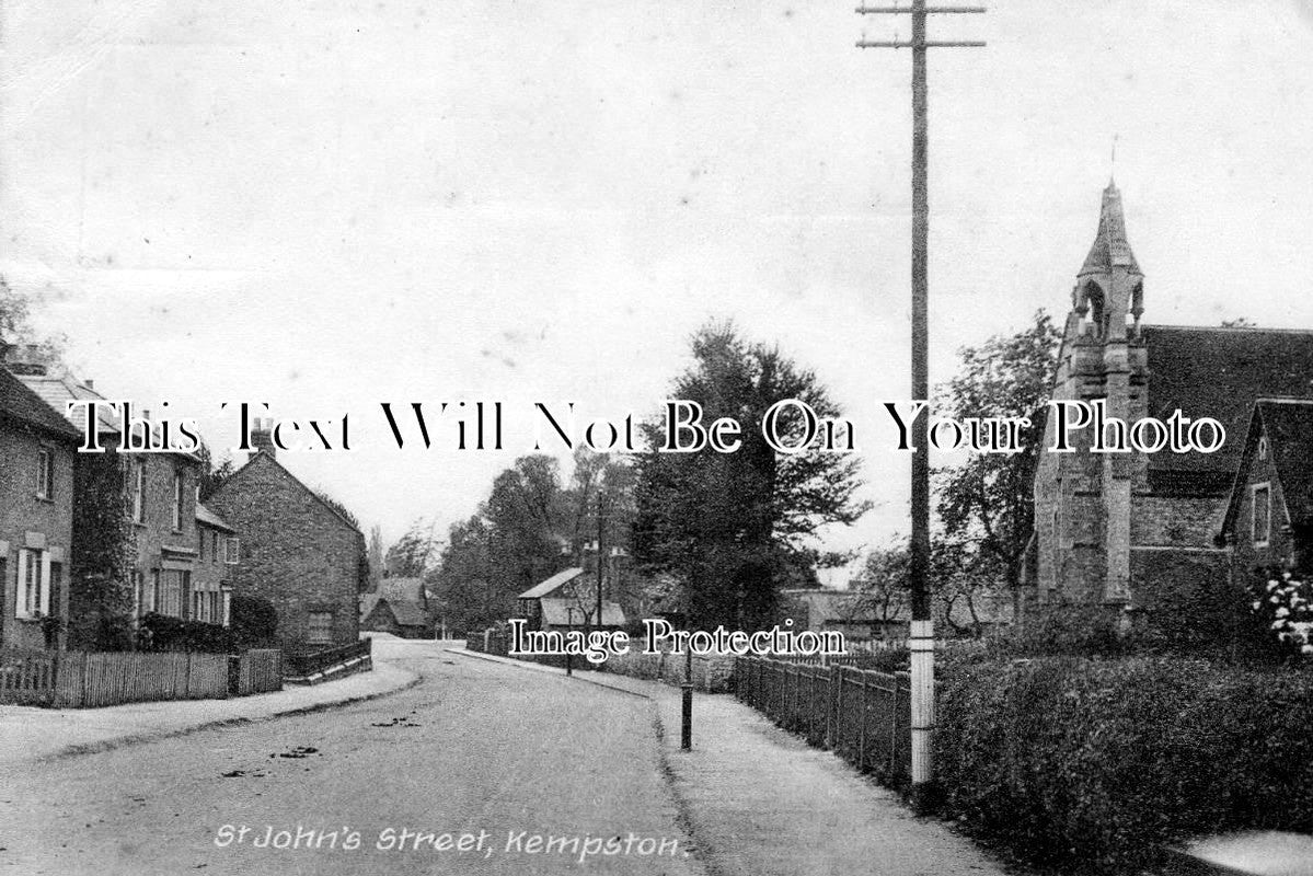 BF 53 - St John's Street, Kempston, Bedfordshire c1926