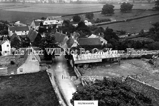 BF 531 - Aerial View Of Felmersham, Bedfordshire