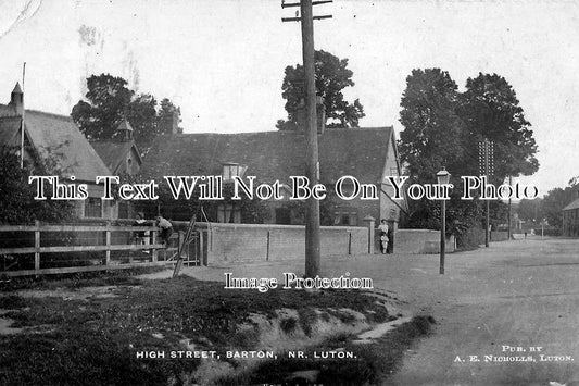 BF 539 - High Street, Barton In The Clay, Bedfordshire c1917