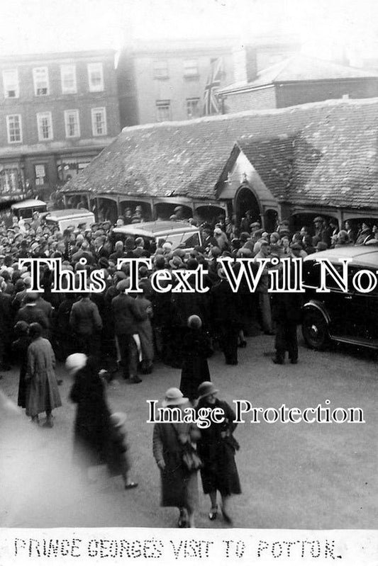 BF 545 - Prince Georges Visit To Potton, Bedfordshire 1934