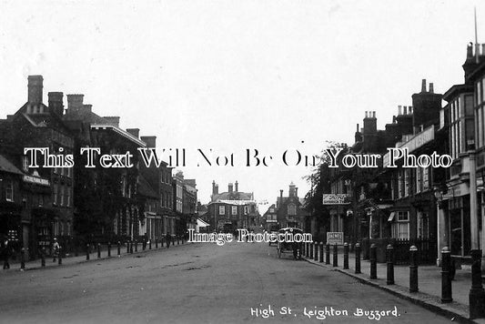 BF 556 - High Street, Leighton Buzzard, Bedfordshire c1928