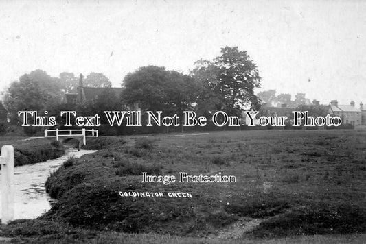 BF 58 - Goldington Green, Bedfordshire - Houses & Stream