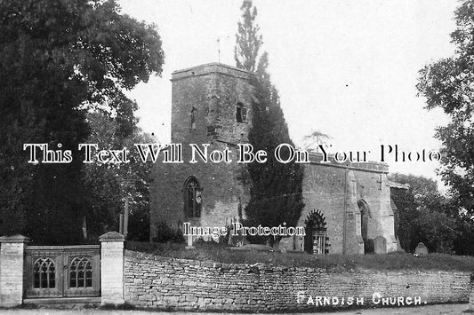 BF 584 - St Michaels & All Angels, Farndish, Bedfordshire