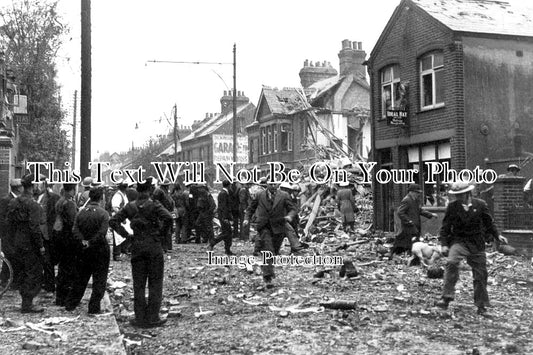 BF 590 - Luton World War 2 Bomb Damage, Bedfordshire