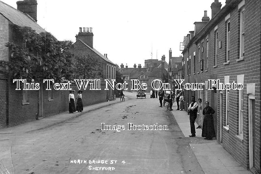 BF 591 - North Bridge Street, Shefford, Bedfordshire c1914