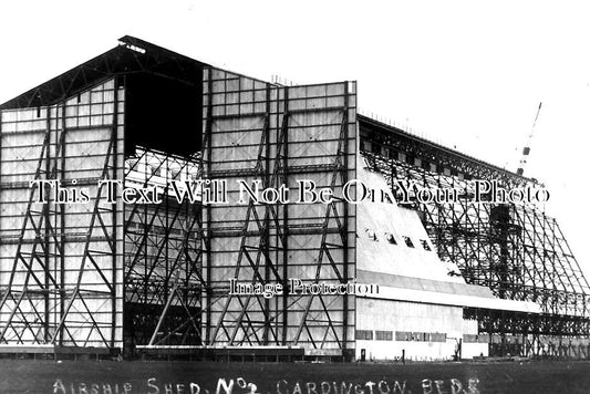 BF 597 - Airship Shed No 2, Cardington, Bedfordshire c1912