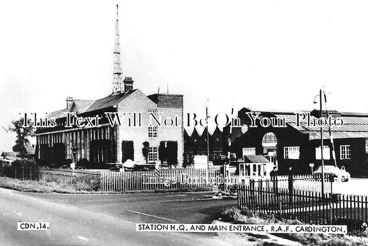 BF 601 - RAF Cardington Station HQ Main Entrance, Bedfordshire