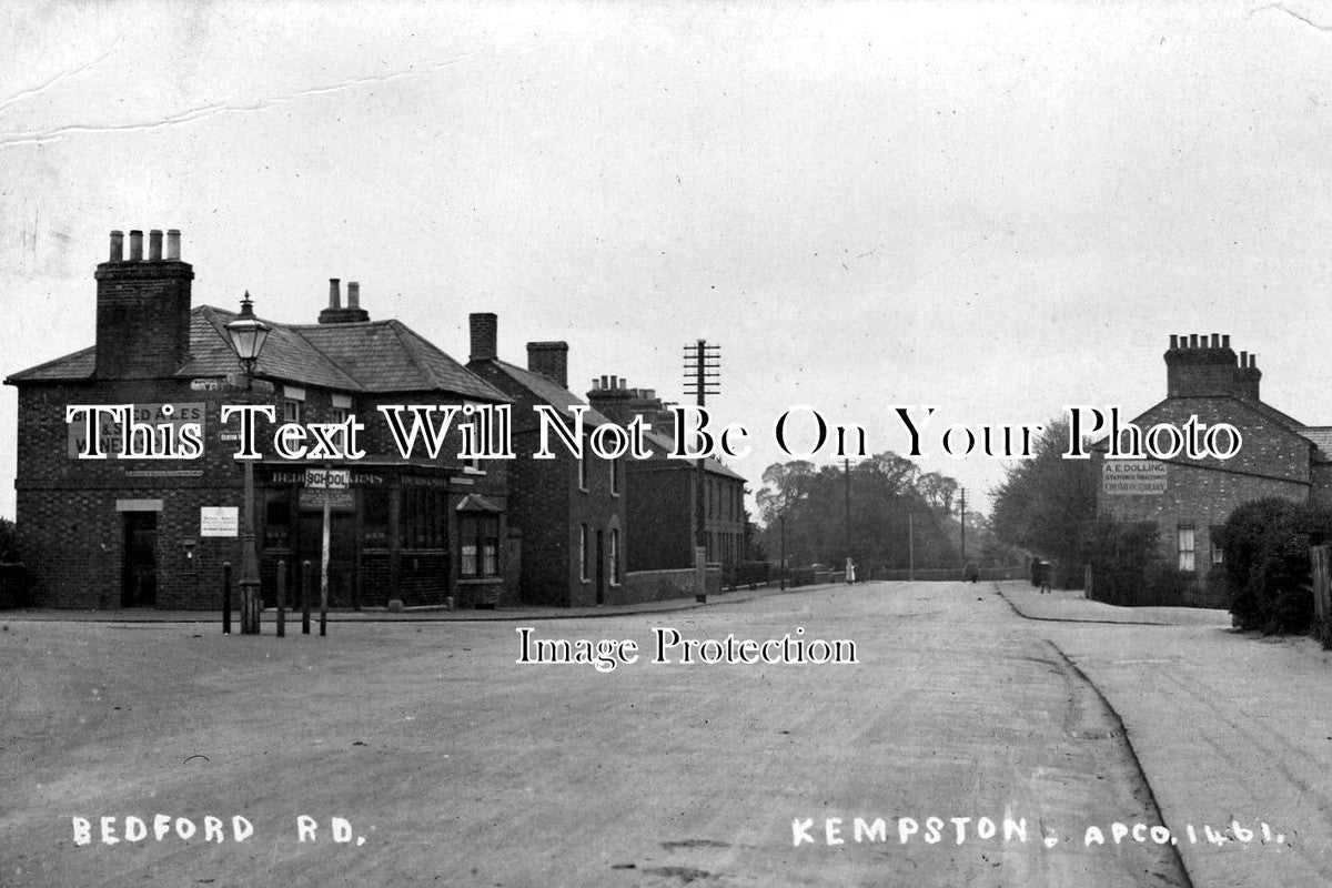 BF 61 - Bedford Road, Kempston, Bedfordshire c1918